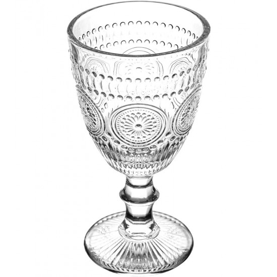 Jogo 6 Taças 320ml Em Vidro Mandala Wolff